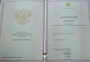 Диплом Ростовского художественного училища имени М.Б.Грекова 2003-2006 годов